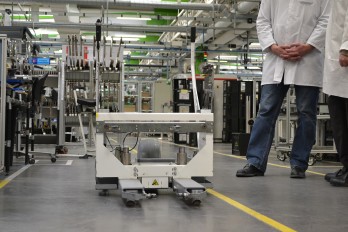 Machine spéciale pour l’industrie équipée d’une roue ez-Wheel® Série 300I realisation serie 300I machine speciale
