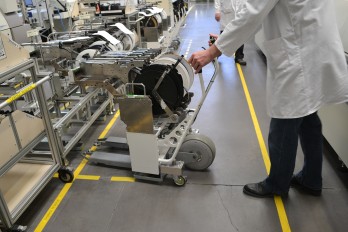 Special machinery motorized by a Series 300I wheel Special machinery motorized by a Series 300I wheel