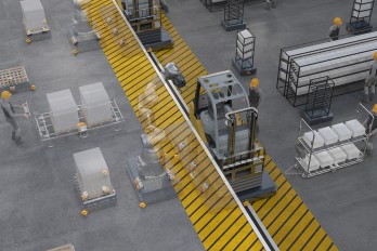 The safety wheel drives can automate all production flows The safety wheel drives can automate all production flows