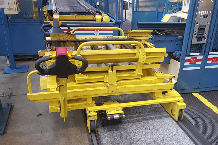 realisation chariot  ez wheel produits a haute resistance