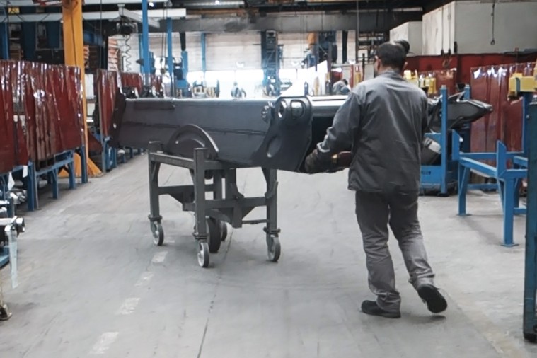 realisation serie 300 Industrieller Handhabungswagen