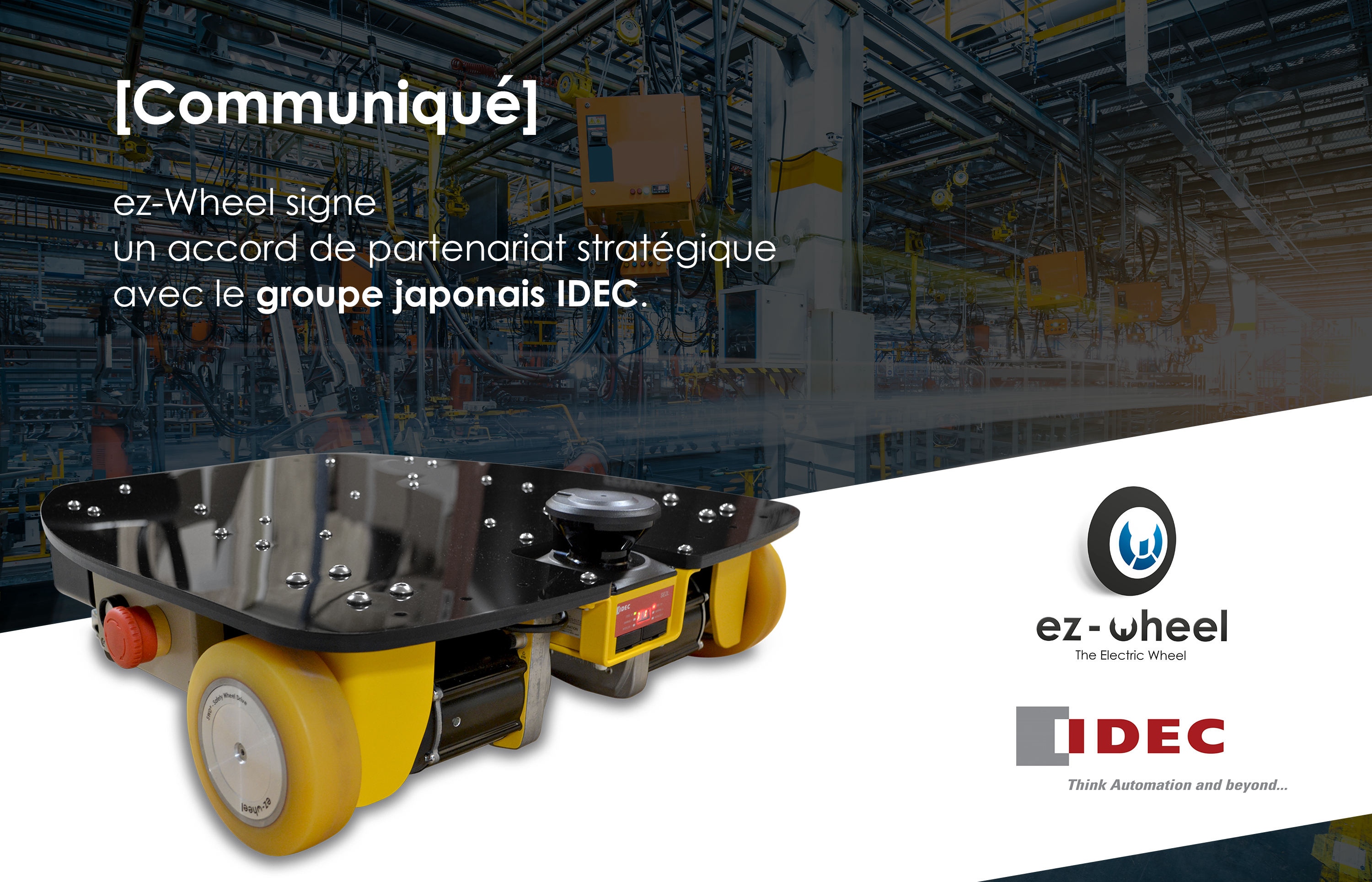 Actu ez Wheel signe un accord de partenariat stratégique avec le groupe japonais IDEC